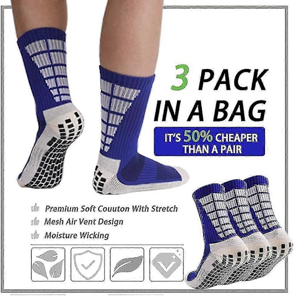 Liukuestesukat (FMY) 3 Pairs Green