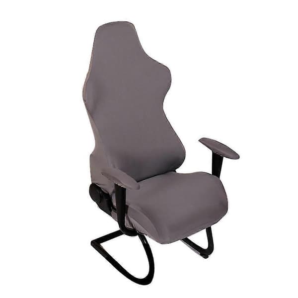 Universal Datorstolskydd Gaming Racingstolöverdrag Tvätbart Stolskydd Blå Endast Överdrag (FMY) Gray