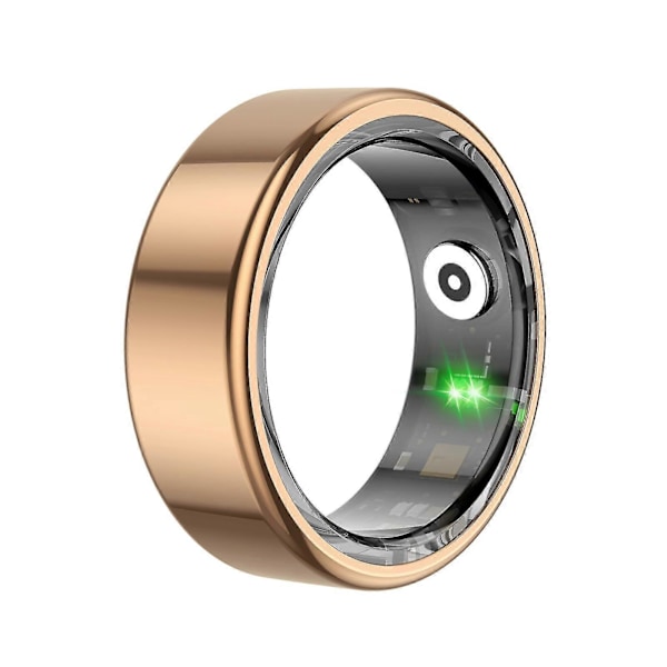 Blodtryks Smart Ring Sundhedstracker til Blodilt, Søvn, Hjerterytme, 100% Ny (FMY) gold 8