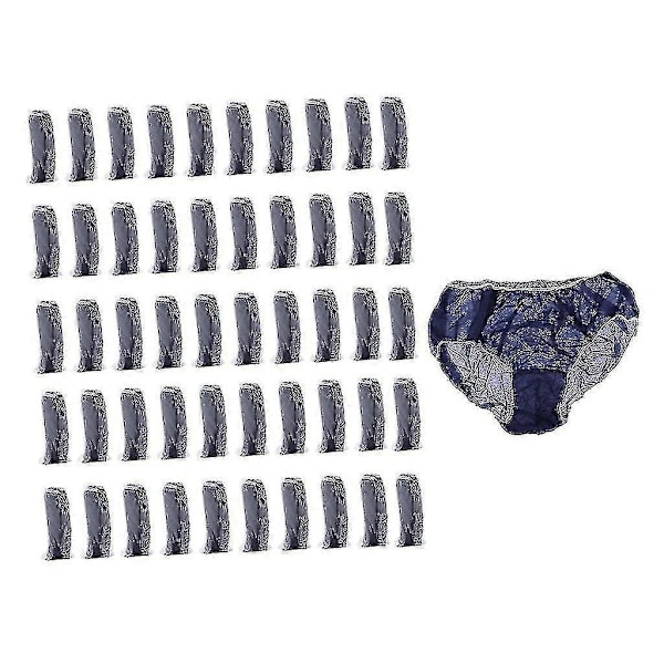 50x Engangs Truser Engangs Undertøy Engangs Truser Engangs (FMY) Blue