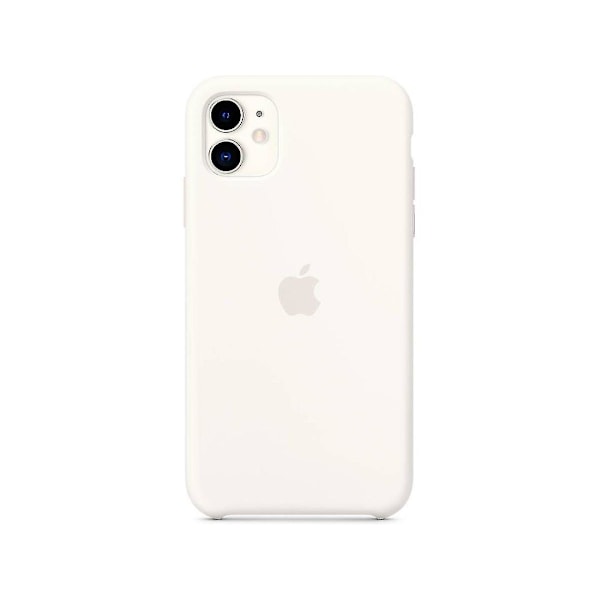 Silikonfodral till iPhone 11 (FMY) White