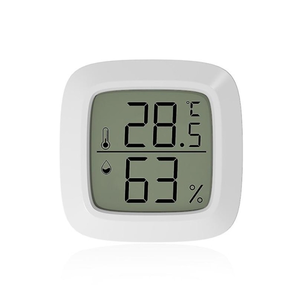 Mini digitalt LCD-display termometer og hygrometer indendørs højpræcisionstemperatursensor Husholdnings Stonego hygrometermåler (FMY)