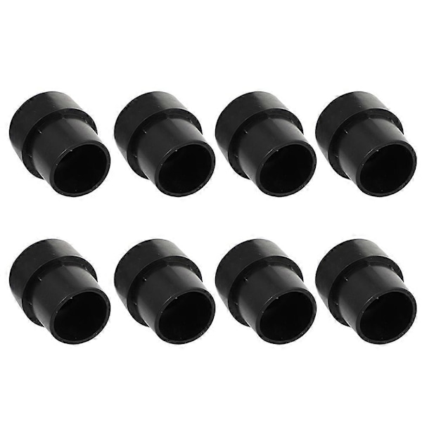 1 Sæt 8 stk. Trampolin Benbeskyttere Skridsikre Trampolinfødder Beskyttere (Sort) (FMY) Black 4X3.8CM