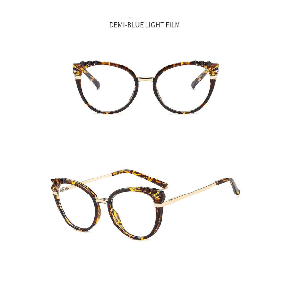Blått ljusblockerande glasögon spelglasögon, tv-glasögon för kvinnor män, antibländning -g7012 (FMY)