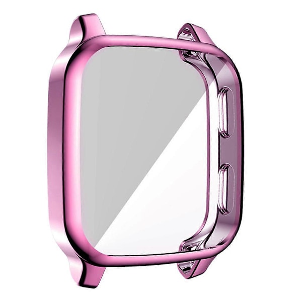 Passar för Venu SQ Smartwatch Skyddande Skal TPU Full Skärm för Case (FMY) Rose pink