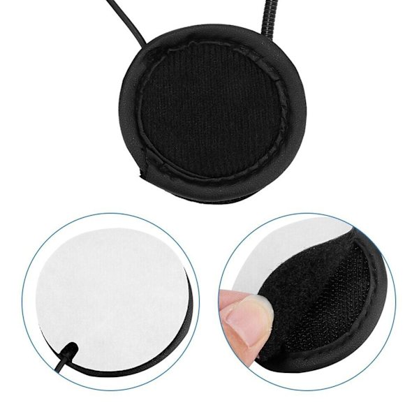 Öronkrok-headset för V4/V6 motorcykelintercom med universell parning, 3,5 mm jack - Ny (FMY)