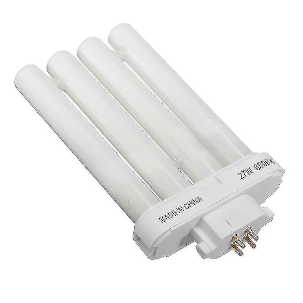 Fml 27ex-n 27w 4 Pin Quad Tube Energibesparende Kompakt Lysstoffrør Lyspære 6500k 4 Rader Lyspære (FMY)