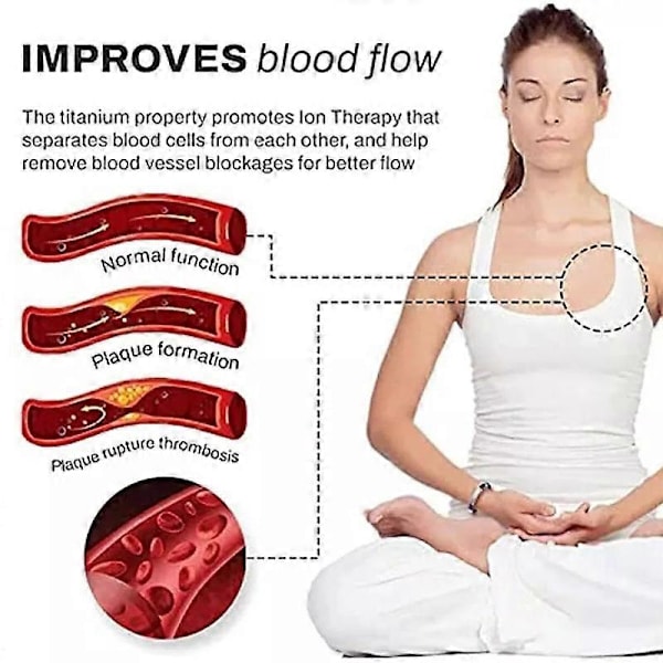 Biancat ProstaPower Magnetiskt Armband, Magnetiskt Band & Armband för Män Kvinnor (FMY) C