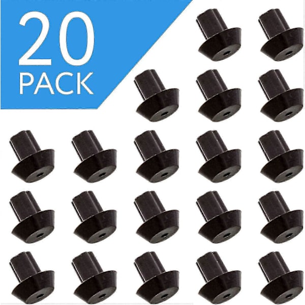 20-pack Viking Range-kompatibla gallergummi fötter stötdämpare - Värmebeständigt material (FMY)