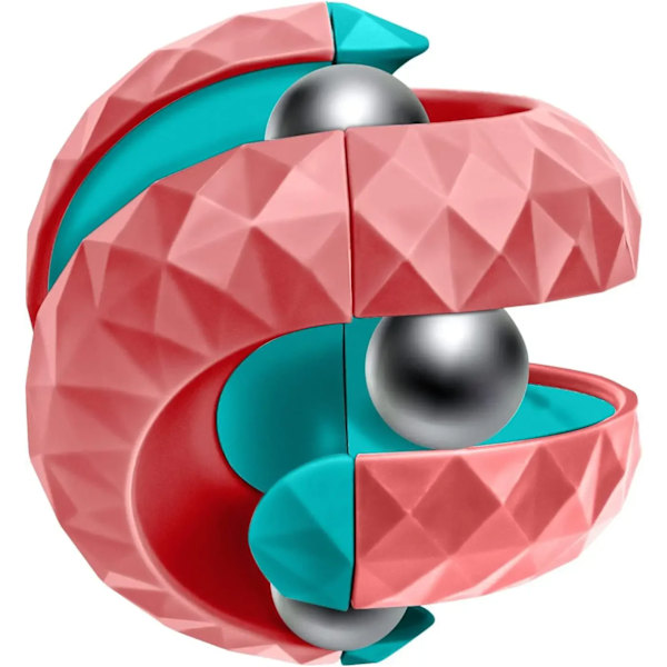 Afstressende Legetøj Orbit Bold Cube Anti Stress Sansestimulerende Legetøj Fidget Legetøj til Børn Spinner Gave til Børn Fokus Træning (FMY) Pink