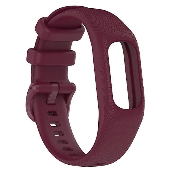 Vaihtohihna Garmin Vivosmart 5 -kellolle, hikoilunkestävä, ranneke, älykello (FMY) wine red small