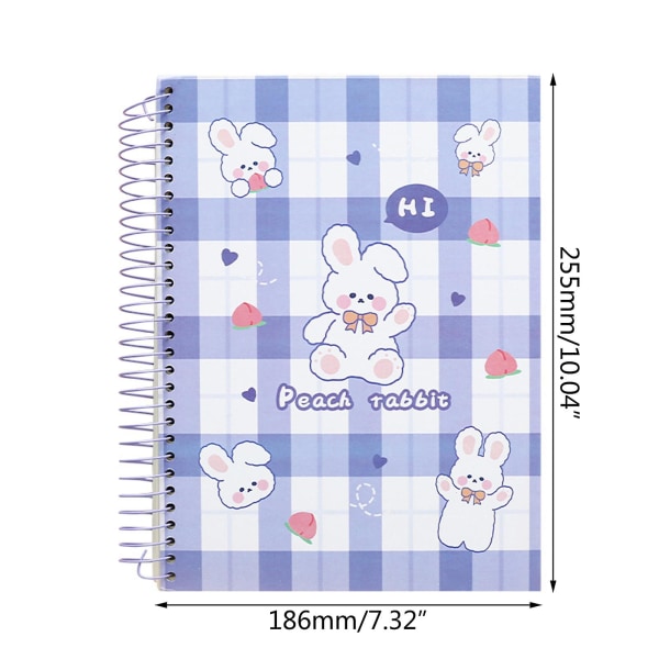 B5 Muistilehtiö Thicken Planner Student Notebook 300 Pages Ruled For Boy Girl School (FMY)