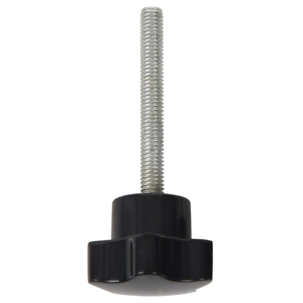 6 stk M6 X 50 mm låsende stjerneformet plasthode mannlig gjengeknappgrep  (FMY)