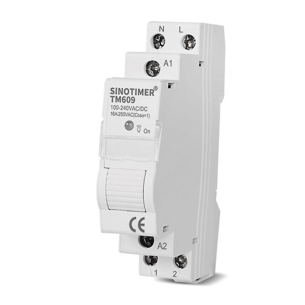 Sinotimer Tm609 Wifi Smart Timer Switch Tuya App Fjernbetjening Trådløs Nedtællingstidsswitch Hjem (FMY)