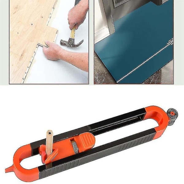 Exakt konturmätare med lås för penna Träbearbetningskant Hörnmätning av profildupliceringsverktyg (FMY)