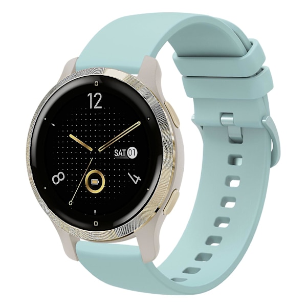 Silikonklokkearmbånd for Garmin Venu 2S (FMY) Sapphire Green