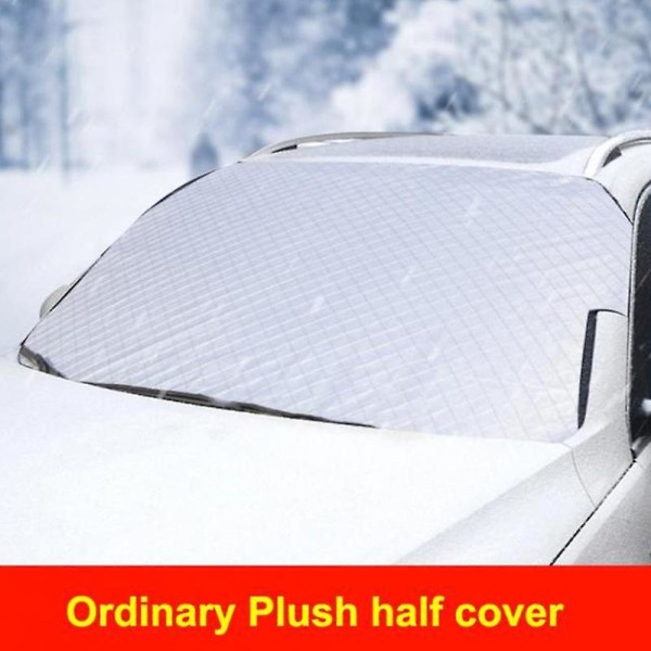 1kpl talviauton tuulilasin cover lumiaurinkovarjostimen cover auton tuulilasin cover (140*101cm) (FMY)