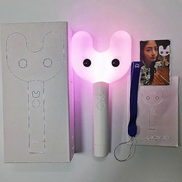 Ny Kpop Newjeanss Lightstick Med Bluetooth Håndlampe Gidle Koncert Hiphop Party Nj Lysstav Fluorescerende Samling Legetøj (FMY) No Bluetooth