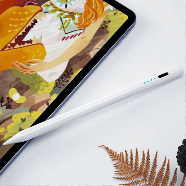 Stylus Penna Kraftkänslig Magnetisk Slim Aktiv Typ-C Uppladdningsbar Universell Mobiltelefon Surfplatta Skärm Kapacitiv Penna Kompatibel Ipad f (FMY) Black
