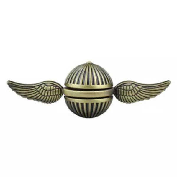Metallipallo Pyörivä Fidget Spinner Aistiherkkyys Uutuus Käsi Sormen Pyörivä Leikki Stressi Ahdistuksen Lievitys Lelut (FMY) Bronzed
