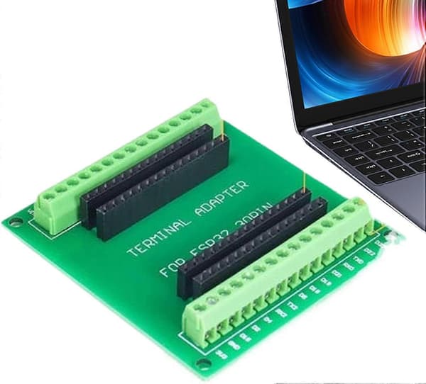 ESP32 Udviklingskort, 2.4GHz WiFi Bluetooth Microcontroller Med Integreret Flash Til IoT Projekter (FMY)