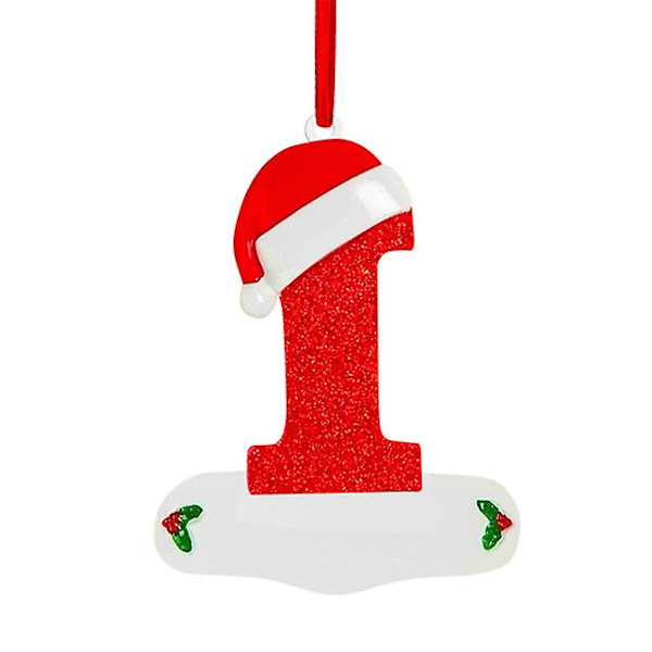 Julgranshänge 26 bokstäver God julpynt för hemmet Navidad DIY