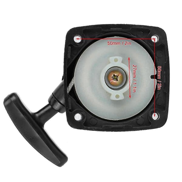 Startmotor-kit för häcksax, 23CC handstart kompatibel med 1E32F-motor (FMY)