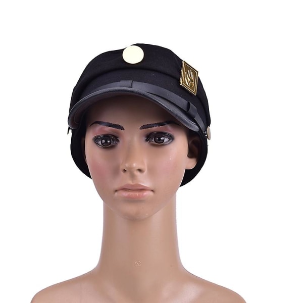 Kjekk Kujo Jotaro Army Military JOJO Cap Hat Badge Animation Around Cosplay (FMY) P3