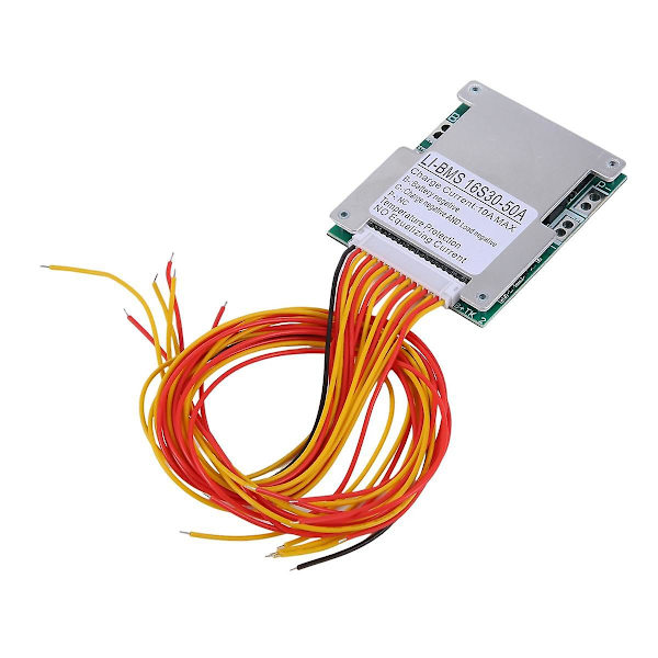 16S 60V 50A litiumbatterilader beskyttelseskrets BMS strømforsyningsbeskyttelseskrets (FMY) As Shown