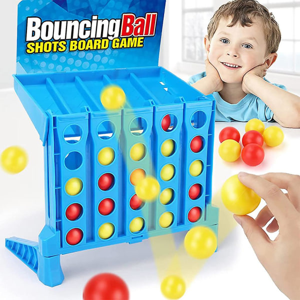 Interest Bouncing Ball Game Table Set For Boys/girls Birthday Gifts Brain Game Toys For Kids 6-8  (FMY)