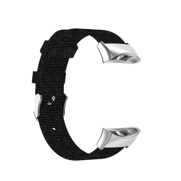 Til Garmin Forerunner 45 Nylon Canvas Urrem Til Garmin Forerunner 45 / 45s  (FMY) Black