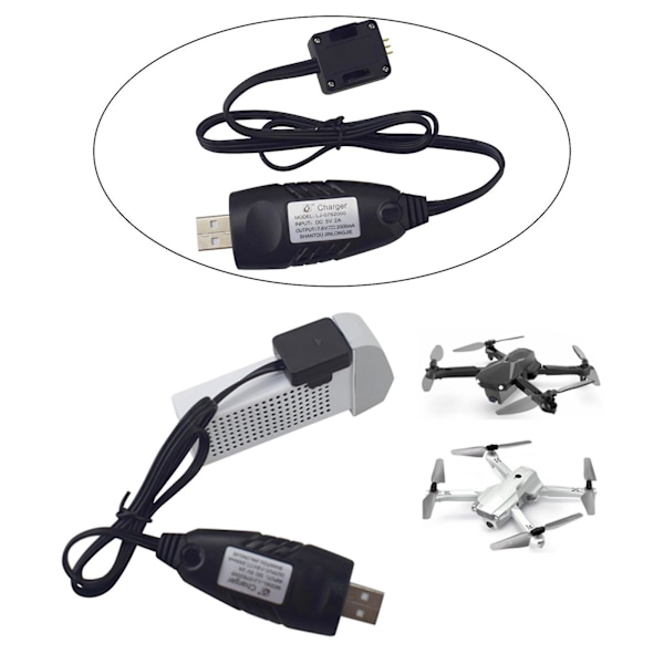 Rc Drone Usb Lader Batteriladekabel 60cm For X500 X30 Z6 Deler  (FMY)