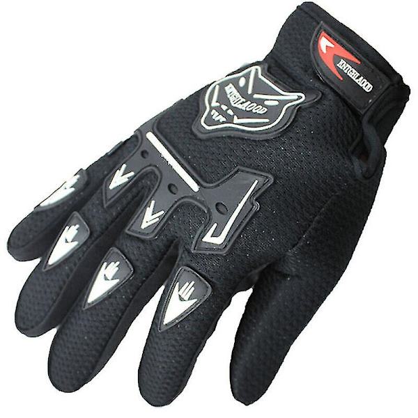 Bmx Mtb Cykelhandskar För Barn - Hel Finger Pojkar Flickor Cykelhandskar (FMY) Blue