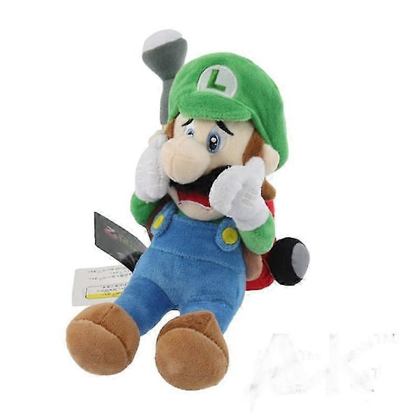 18cm Kawaii Luigi Plysjleketøy Mansion 2 Luigi Plysjdukker Myke Utstoppede Dukker Plysjleker For Barn Bursdags Julegaver (FMY)