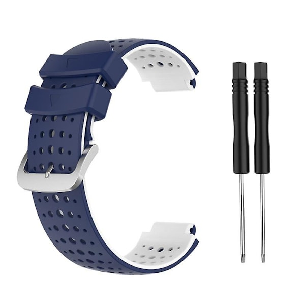 Silikonrem for Garmin Forerunner 220 230 235 620 630 735XT Armbånd Erstatning (FMY)