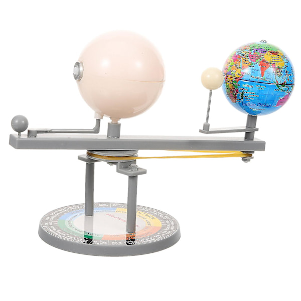 Model af sol-måne-jord geografi undervisningsapparat jord sol måne planetarium (FMY) As Shown 21.00X17.00X10.50CM