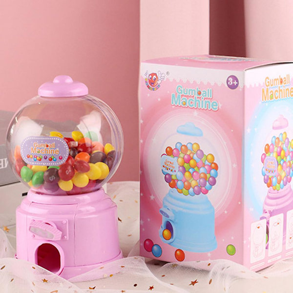 Klassisk tuggummibankmyntmaskin Candy Machines Candy Gum Ball Machine Bank  (FMY) Macaron green
