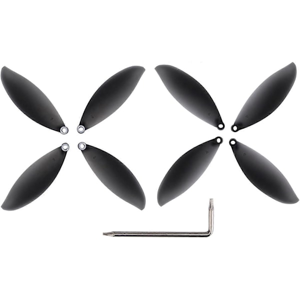 Parrot Anafi Propeller Parrot Anafi Blade Parrot Anafi Drone Blade 8 stk. Parrot CCW/CW Propeller Blade Props Anafi Foldbare Propeller Pa (FMY)