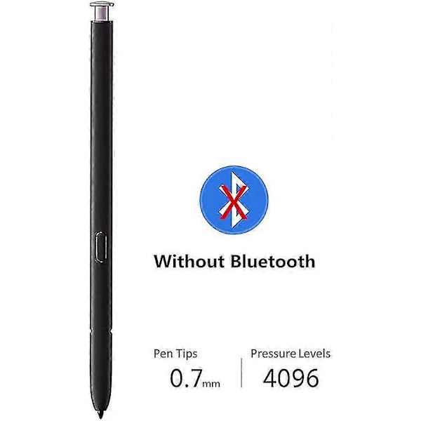 Galaxy S23 Ultra S Pen, stylus Touch S Pen (uden Bluetooth) erstatning til Samsung Galaxy S23 Ultra 5g alle versioner (lavendel) (FMY)