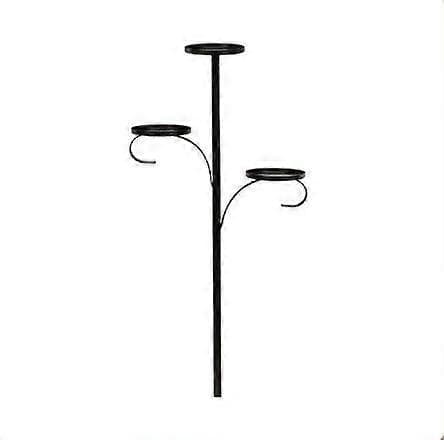 Sort Triple Tree Topper, Triple Tree Topper Lysestager til Julepynt (FMY) 60cm