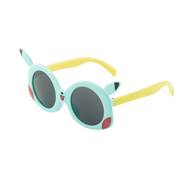 Children's Sunglasses Cute Kids Cartoon Ultraviolet Sunglasses----blue Frame Yellow Legs (FMY)