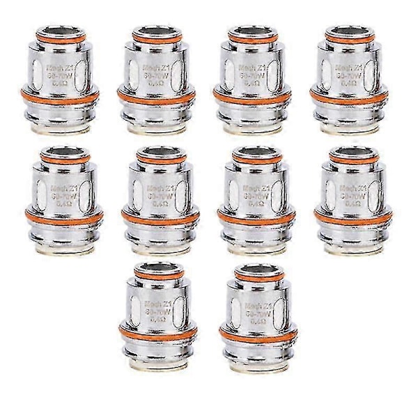 10 stk. Z-serie udskiftningsmesh-coil Z1 KA1 0,4 Ohm til Coils (FMY)