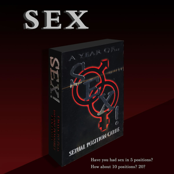 1 sæt vejledende Mystery Sex Game Card Paper Interactive Sentient Bed Game Card For Couple Kaesi (FMY) 1