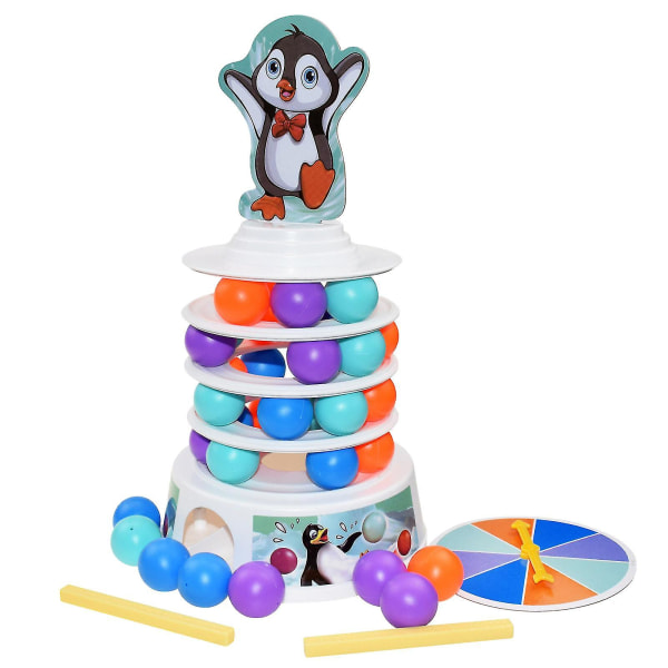 Penguin Ski Ball Förälder-barn Multiplayer Interactive Game Track Board Game (FMY)