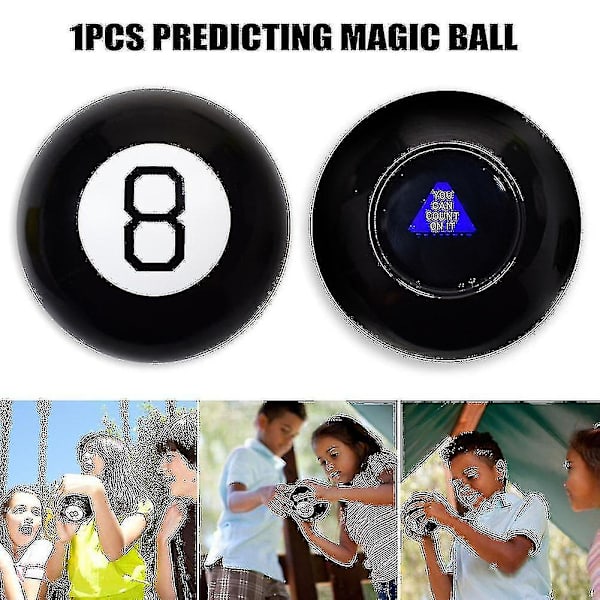 Retro Magic Mystic 8-boll Lycklig Beslutsfattande Spådom Cool Leksak (FMY)