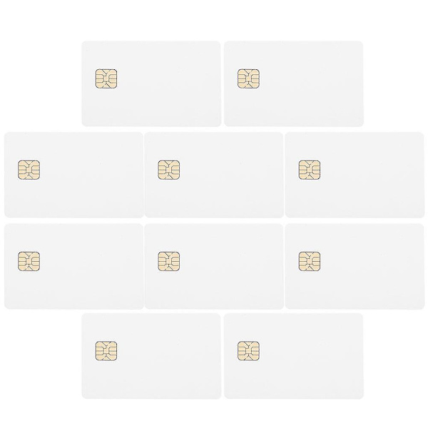 20 st chip IC-kort chipkontaktkort tomma kort accesskontrollsystemkort (FMY) As Shown 8.4X5.4cm