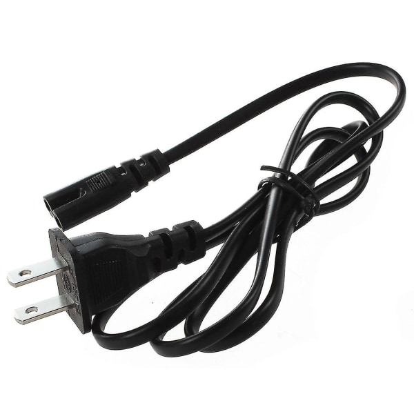 Slank AC-adapter lader for Ps2 2  (FMY) Black
