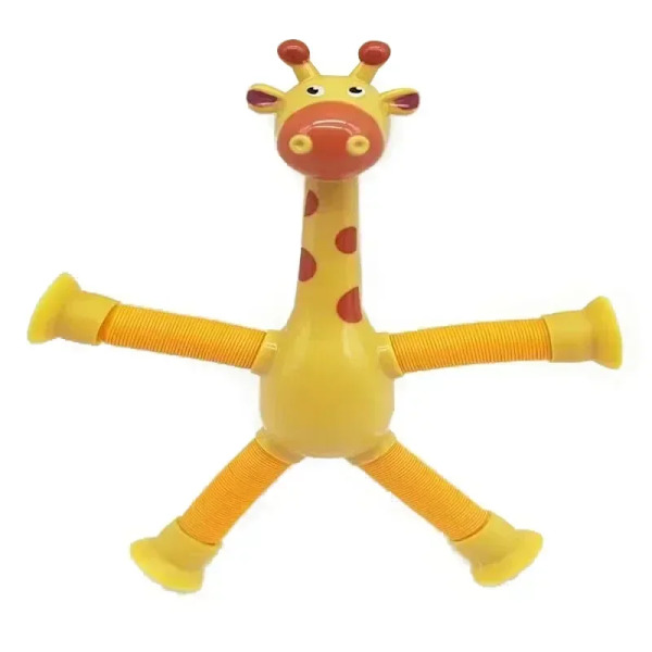 Vauvan silikoninen rakennuspalikat Montessori-lelut vauvoille Puristuspinot ja purentalelut Varhainen oppimislelu Taaperoille pojille ja tytöille (FMY) Giraffe Toys