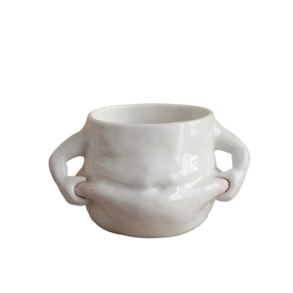 Keramisk Kaffe Kops Muskel Bryst Muskel Bryst Til Fars Dag Køkken (FMY) White 13 x 19 x 13cm