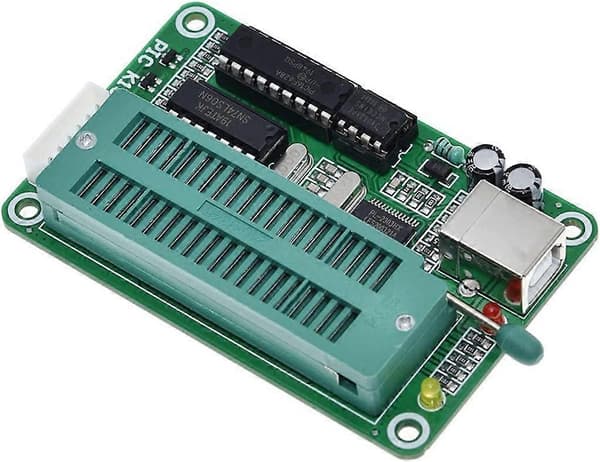 K150 Programmer Microcore Brenner for PIC MCU USB Nedlaster Inkluderer USB-kabel (FMY)